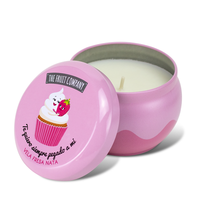 Vela Perfumada Crema de Fresa 150g | La Compañía de Frutas
