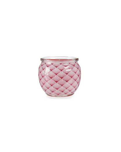 Vela de cristal con forma de fresa 20H | Acorde