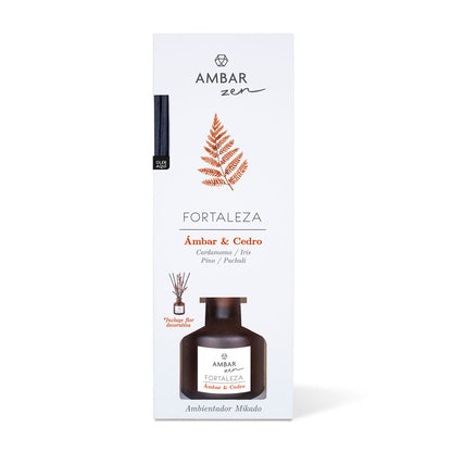 Mikado Âmbar e Cedro 40ml | Ambar Zen