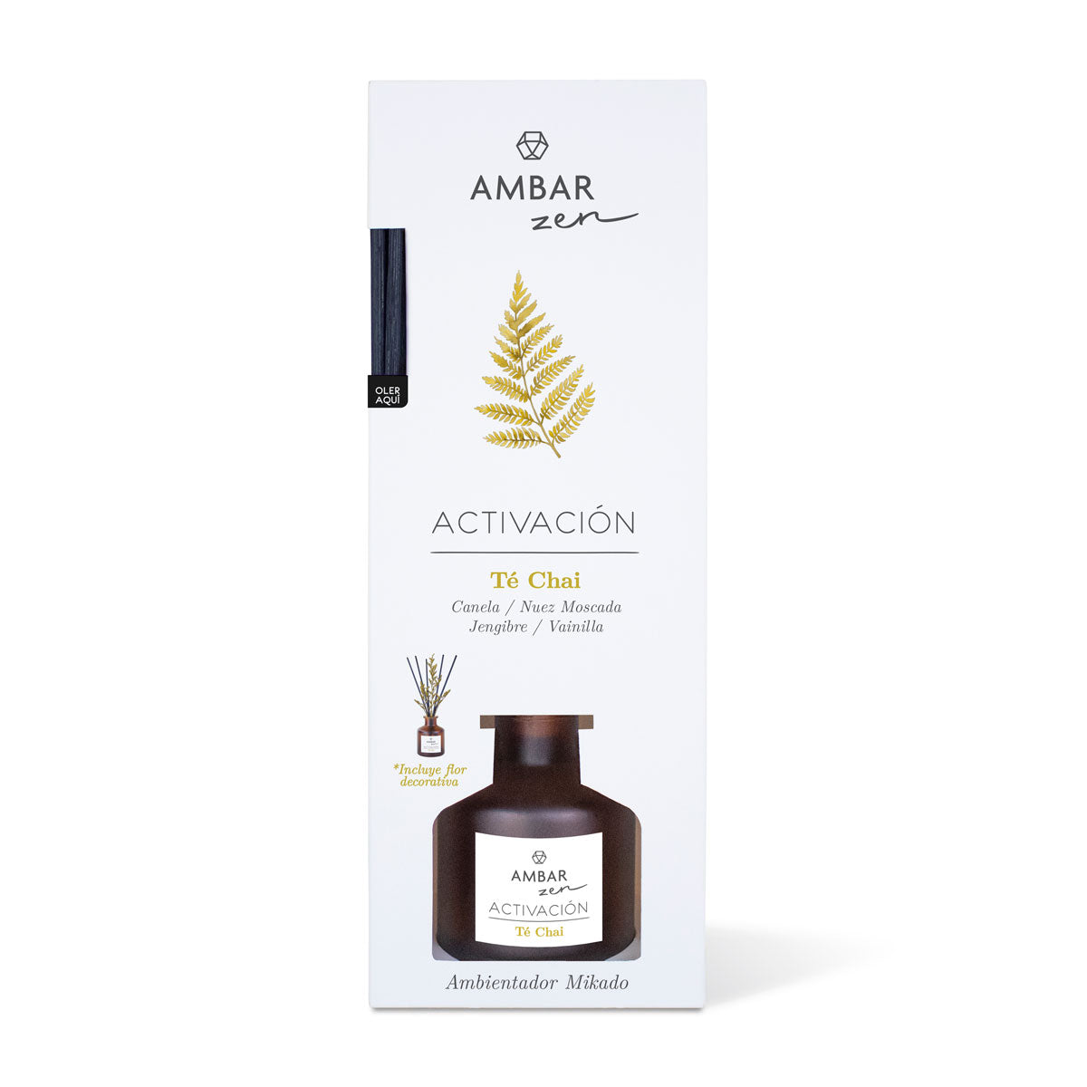 Mikado Chá Chai 40ml | Ambar Zen