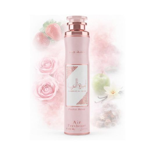 spray ambiente rosa elegante e sofisticado