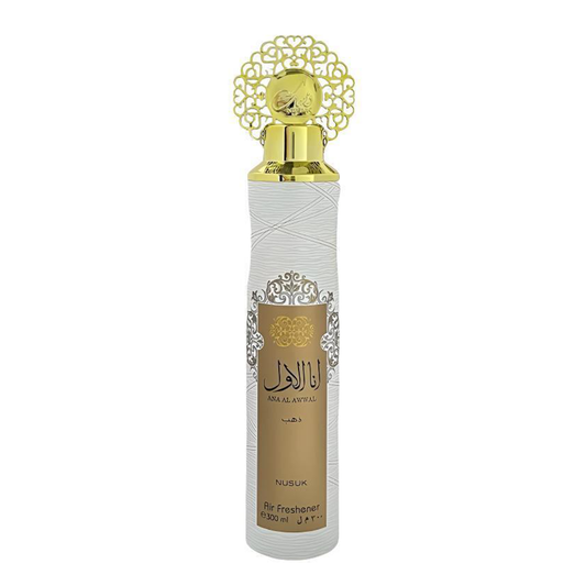 ambientador árabe Ana Al Awwal 300ml fragrância intensa