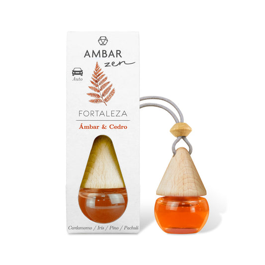 ambientador carro âmbar e cedro ambar zen