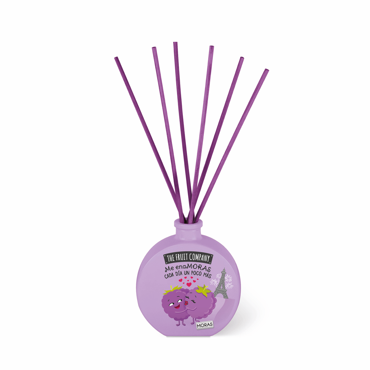 Ambientador com varetas aroma amora