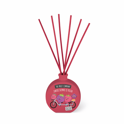 Ambientador com varetas aroma frutos vermelhos