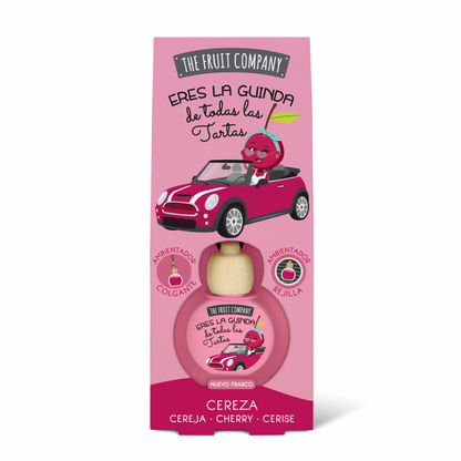 Ambientador para coche con aroma a cereza | La Compañía de Frutas