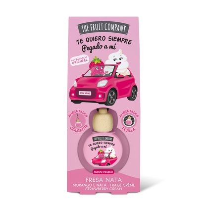 Ambientador de Carro Fresa Nata | The Fruit Company