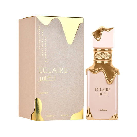 perfume Lattafa Eclaire 100ml feminino doce gourmand