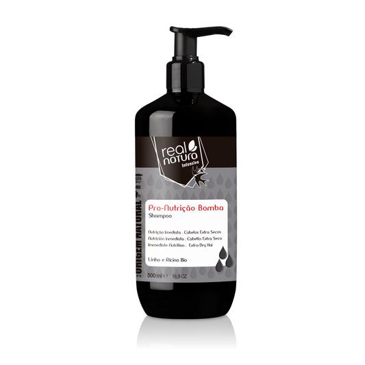 Champô SEM SAL Pro-Nutrição Bomba 500ml | Real Natura