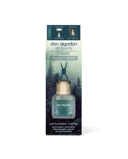 Ambientador de Carro Hombre 5ml | Don Algodon