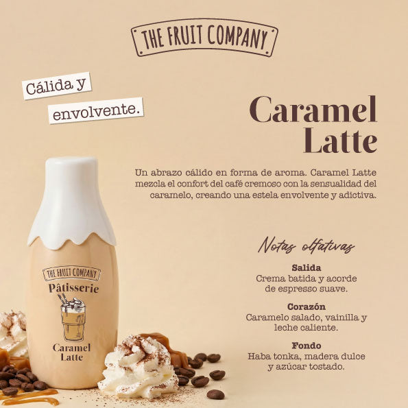 fragrancia caramel latte quente doce mulher