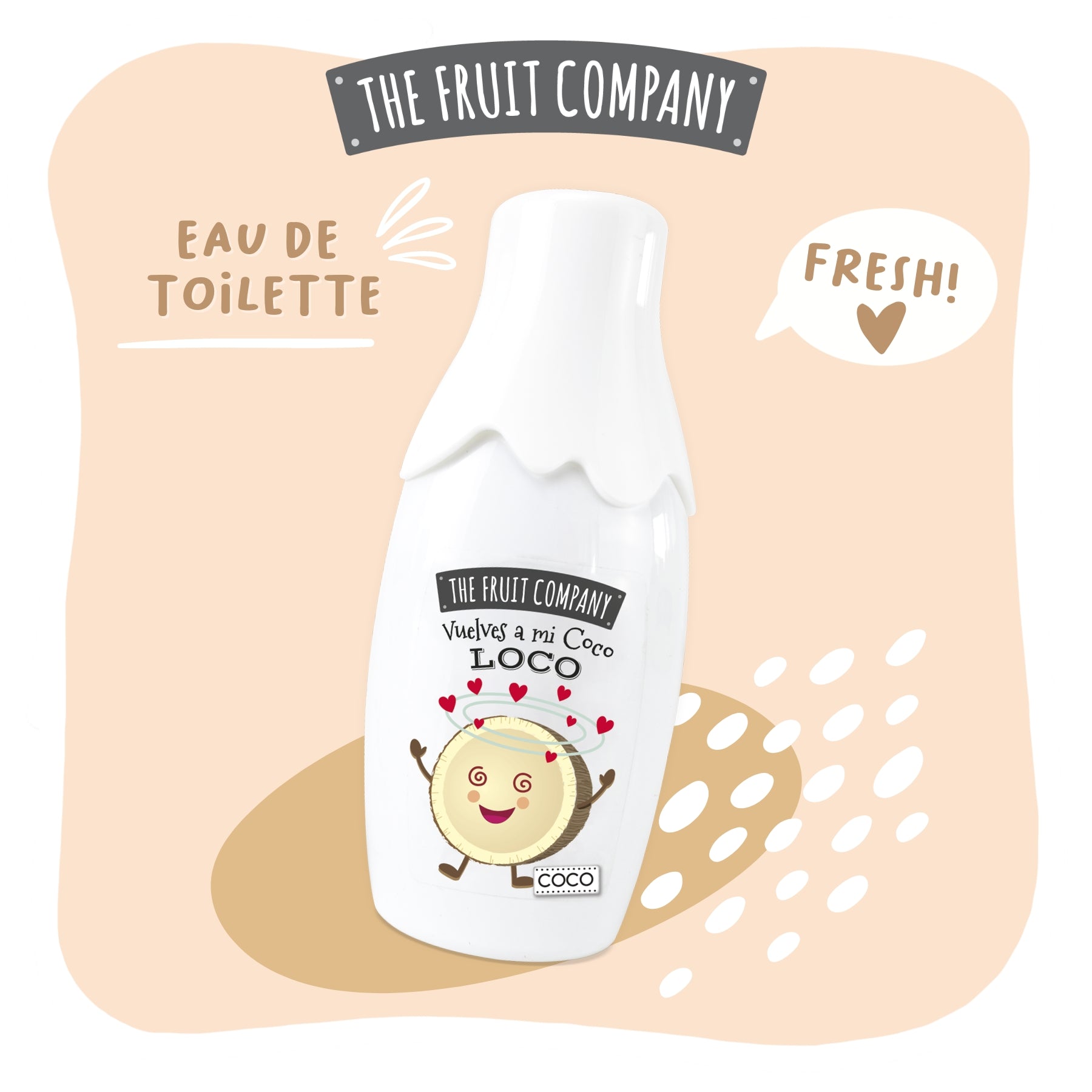 eau de toilette leve aroma coco verão