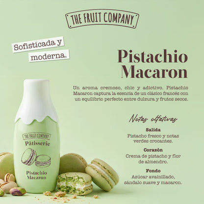 fragrancia pistachio macaron sofisticada doce mulher
