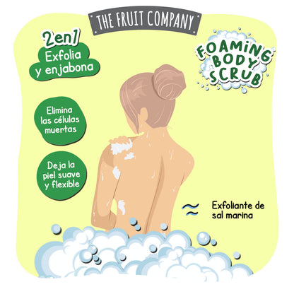 Exfoliante corporal de melón 2 en 1 400 ml | La Compañía de Frutas 