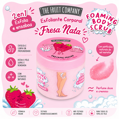 foam body scrub fresa nata 400ml
