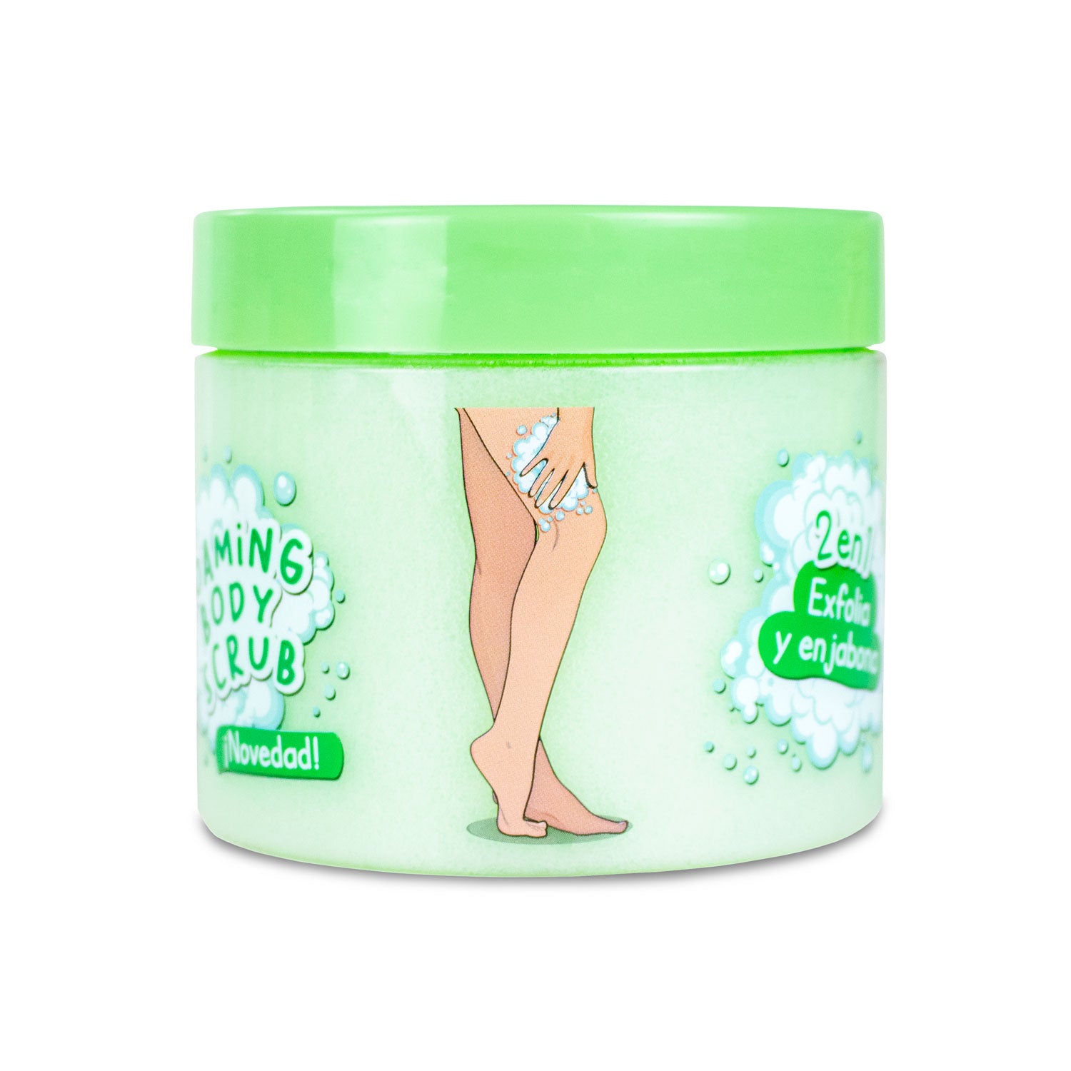 exfoliante corporal espumante melão