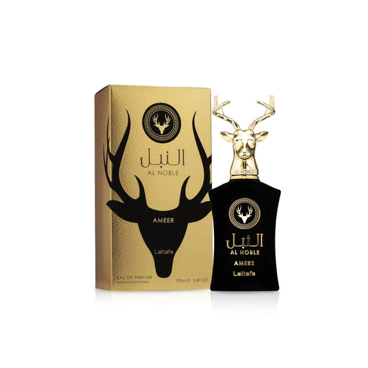 perfume Lattafa Al Noble Ameer 100ml unissexo amadeirado oriental
