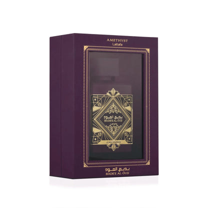 perfume árabe com rosa turca oud e baunilha lattafa