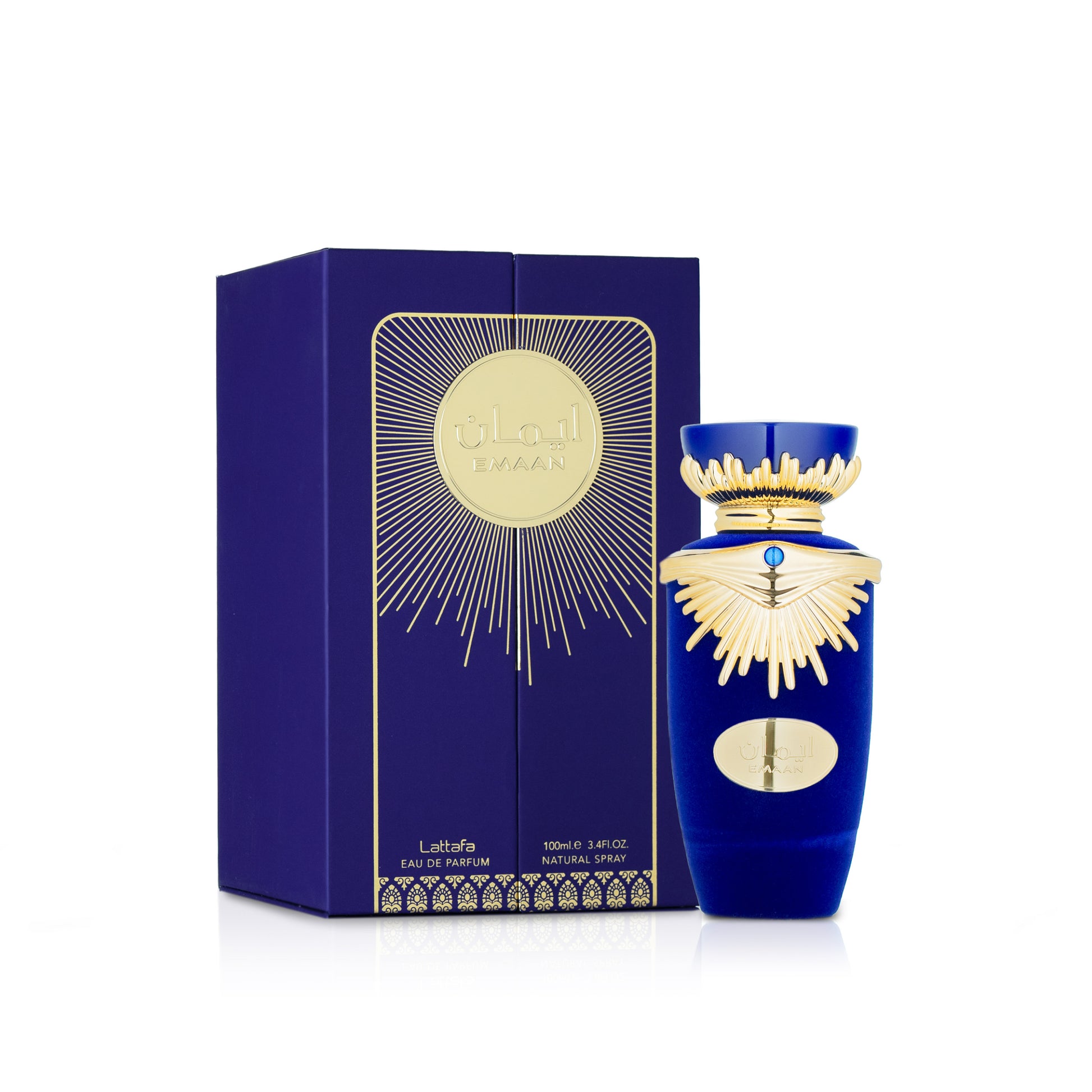 perfume Lattafa Emaan 100ml feminino floral elegante