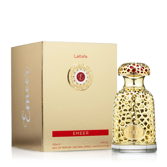 perfume Lattafa Emeer 100ml unissexo sofisticado