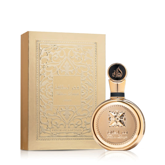 perfume Lattafa Fakhar Gold Extrait 100ml luxo árabe intenso