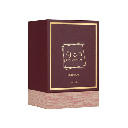 perfume intenso fumado com tabaco e especiarias khamrah dukhan