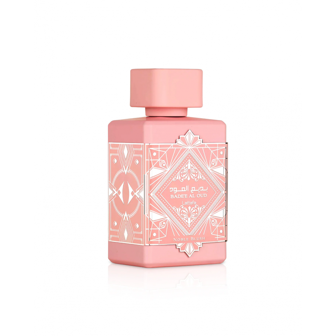 perfume árabe com rosa leite e amêndoa