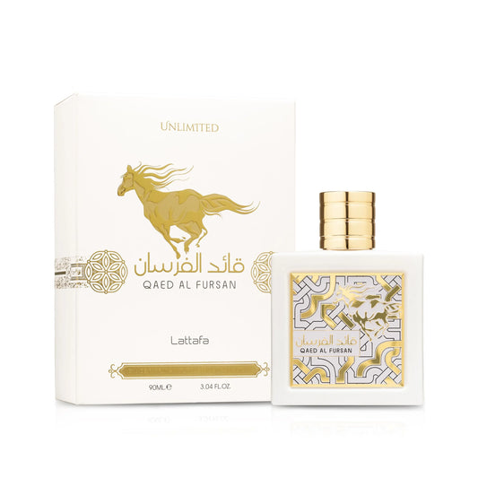 perfume Lattafa Qaed Al Fursan Unlimited 90ml tropical gourmand