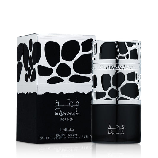 perfume Lattafa Qimmah Men 100ml masculino amadeirado