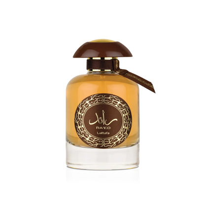 perfume árabe com couro sândalo âmbar e baunilha lattafa
