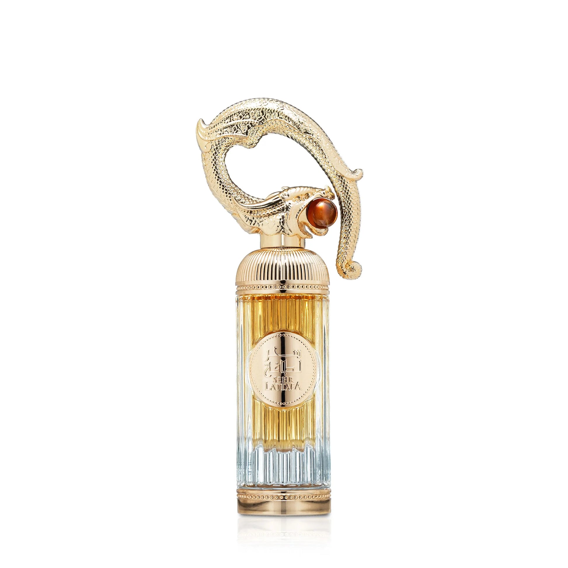 perfume árabe com amêndoa amarga canela e baunilha lattafa