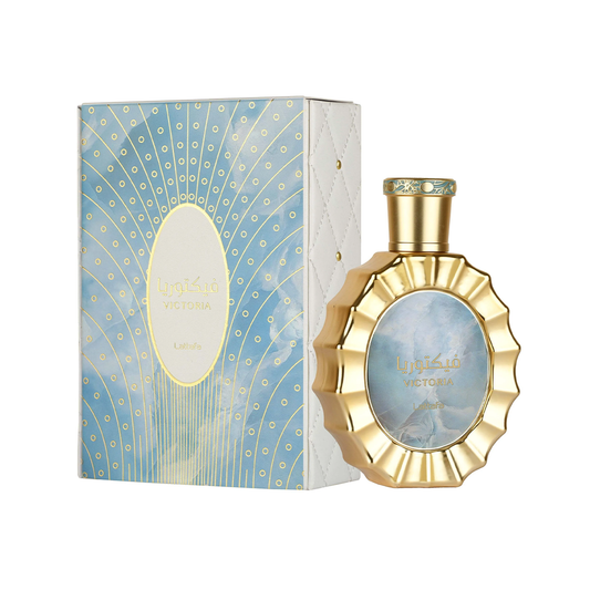 perfume Lattafa Victoria 100ml doce cítrico gourmand