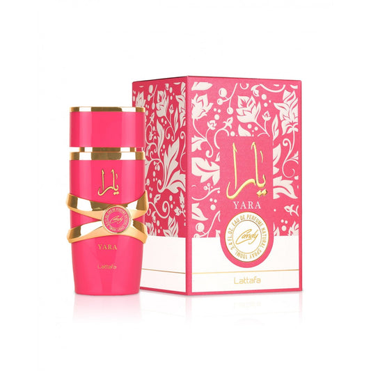 perfume Lattafa Yara Candy 100ml doce gourmand feminino