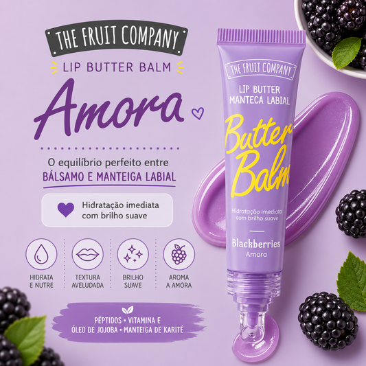 manteiga labial moras com vitamina e jojoba