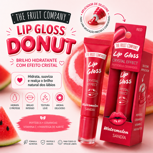gloss melancia com vitamina C manteiga karité