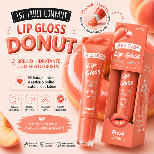 gloss pêssego com vitamina C manteiga karité