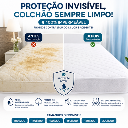 Verso impermeável em PU respirável