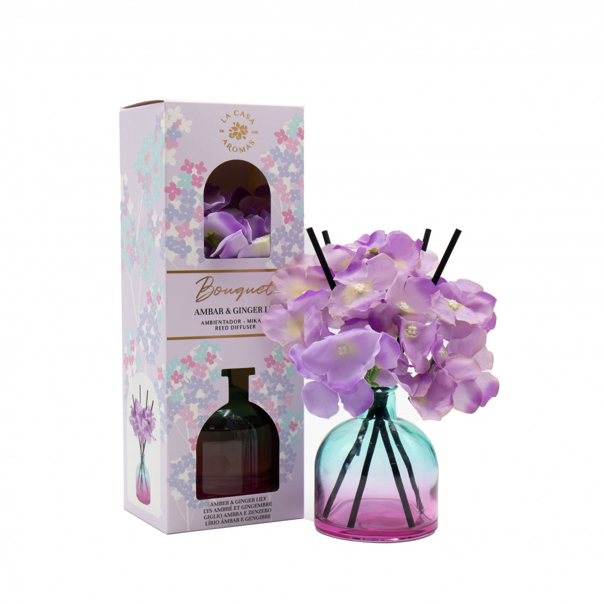 mikado bouquet ambar e lirio de gengibre 170ml