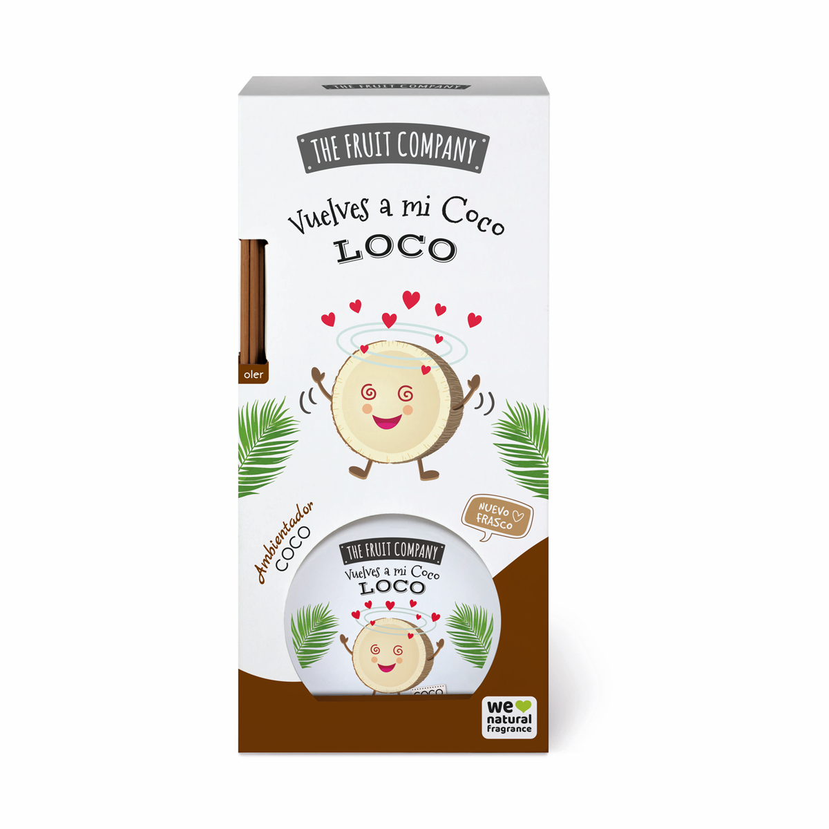 difusor de varetas coco sem álcool