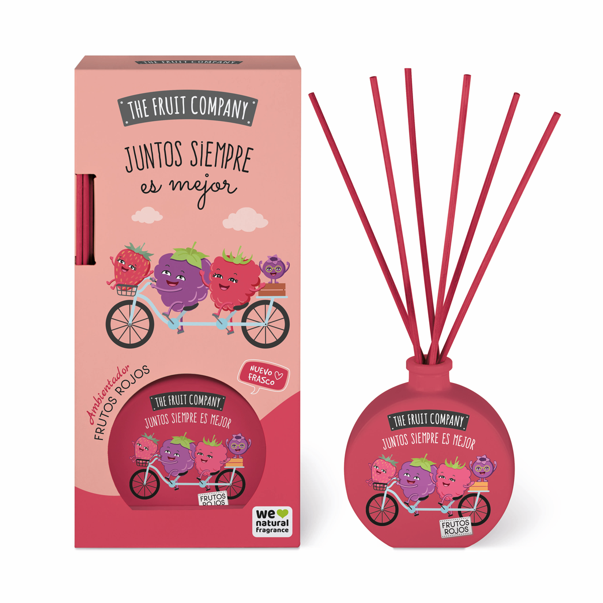 Mikado frutos vermelhos 40ml The Fruit Company