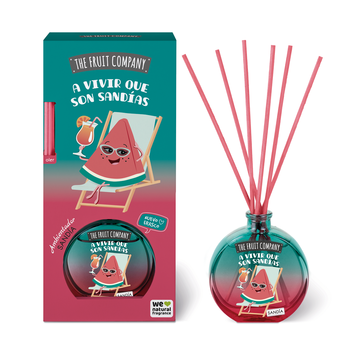 Mikado melancia 40ml The Fruit Company