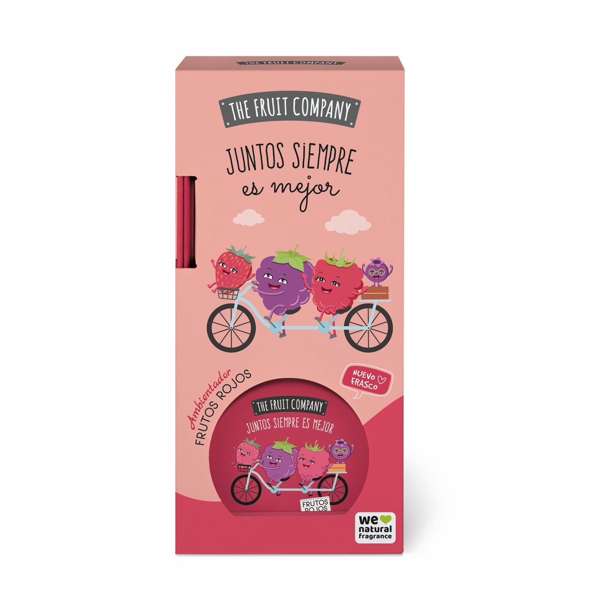 Mikado perfumador ambiente frutos vermelhos