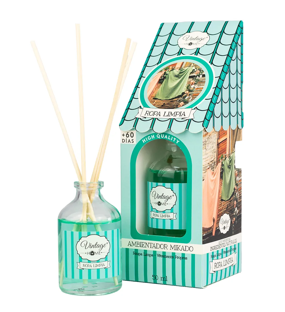 mikado roupa limpa vintage home 30ml