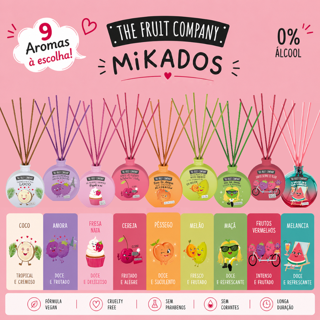 Mikado The Fruit Company aromas frutados
