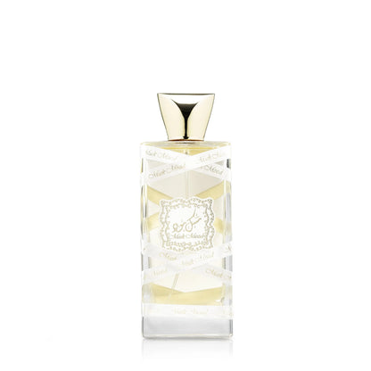 perfume árabe com almíscar branco baunilha e sândalo lattafa