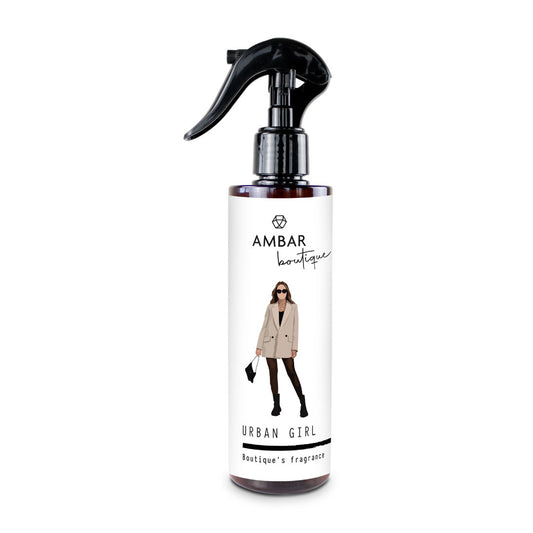 Room Spray Urban Girl 250 ml / Spray de Ambiente Feminino – Aromatizador fresco, floral e amadeirado
