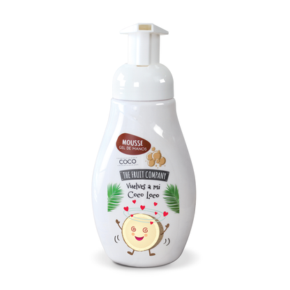sabonete líquido mousse aroma coco