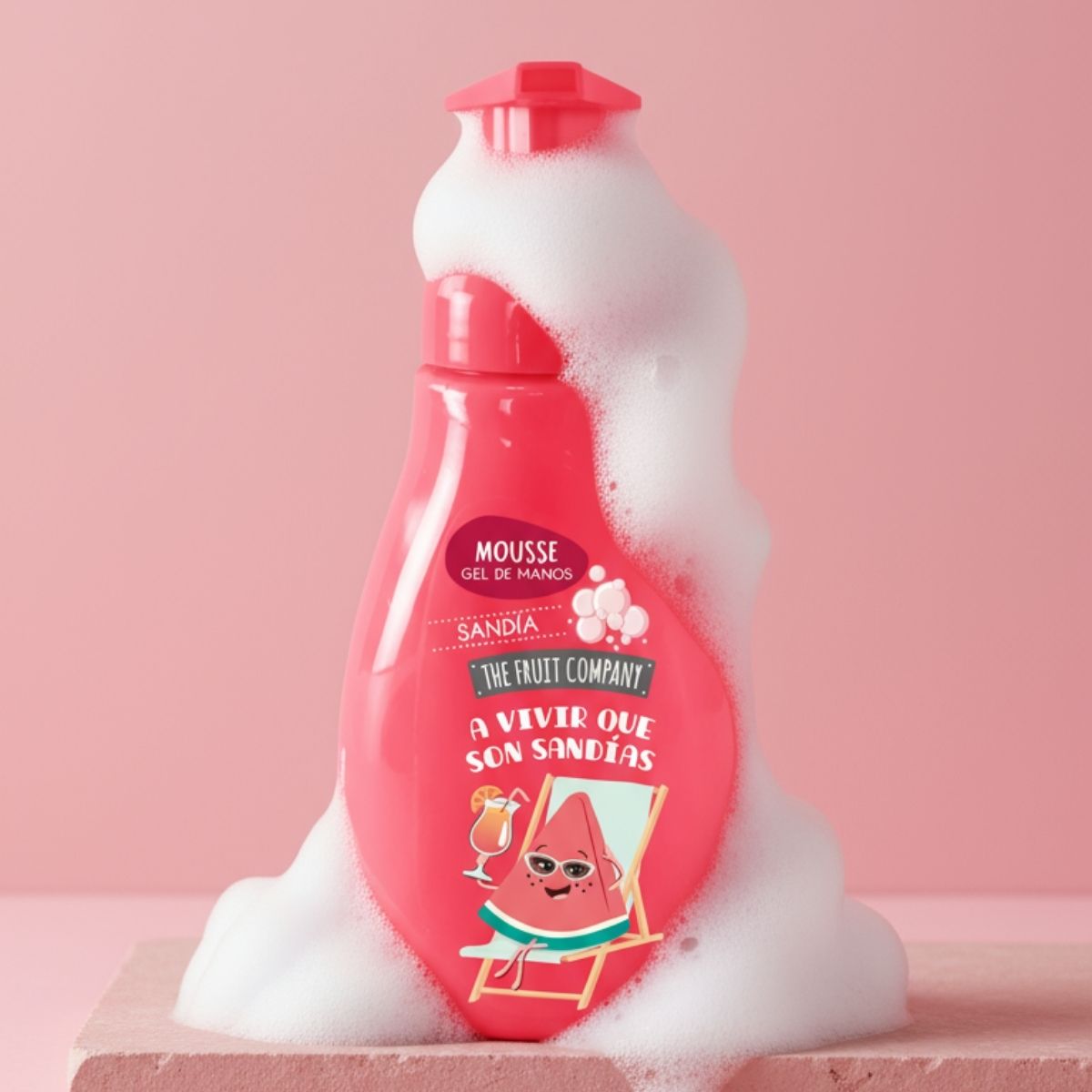 sabonete líquido mousse perfumado melancia