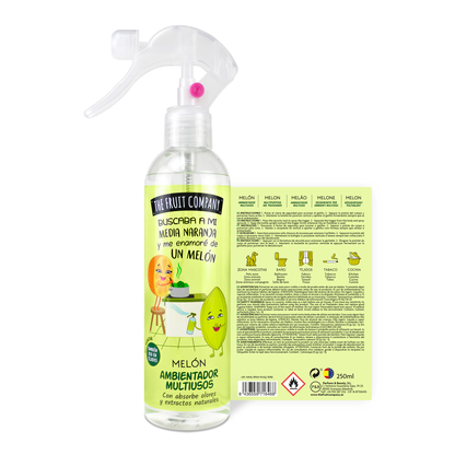 Spray multiusos para tejidos Melón 250ml | La Compañía de Frutas