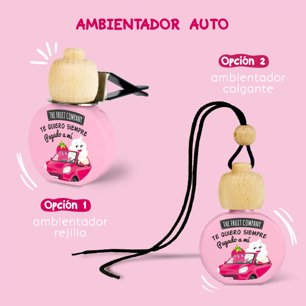 Ambientador de Carro Fresa Nata | The Fruit Company